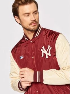 47 Brand Blouson bomber New York Yankees BB017PEMDTJ551982CA Bordeaux Regular Fit -Vestes Soldes Magasin 47 brand blouson bomber new york yankees bb017pemdtj551982ca bordeaux regular fit 3