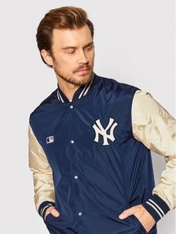 47 Brand Blouson bomber New York Yankees BB017PEMDTJ554372FN Bleu marine Regular Fit -Vestes Soldes Magasin 47 brand blouson bomber new york yankees bb017pemdtj554372fn bleu marine regular fit 3