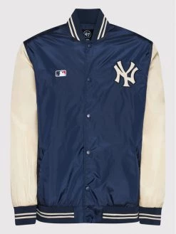 47 Brand Blouson bomber New York Yankees BB017PEMDTJ554372FN Bleu marine Regular Fit -Vestes Soldes Magasin 47 brand blouson bomber new york yankees bb017pemdtj554372fn bleu marine regular fit 5