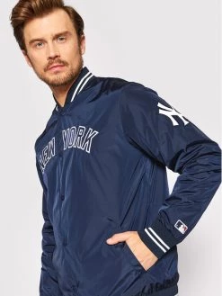 47 Brand Blouson bomber New York Yankees BB017PEMWTJ551979FN Bleu marine Regular Fit -Vestes Soldes Magasin 47 brand blouson bomber new york yankees bb017pemwtj551979fn bleu marine regular fit 3