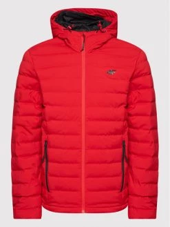 4F Doudoune H4Z21-KUMP006 Rouge Regular Fit -Vestes Soldes Magasin 4f doudoune h4z21 kump006 rouge regular fit 5