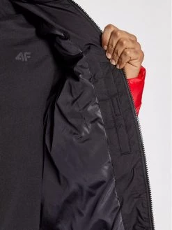 4F Doudoune H4Z21-KUMP009 Rouge Regular Fit -Vestes Soldes Magasin 4f doudoune h4z21 kump009 rouge regular fit 4
