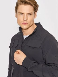 4F Veste de mi-saison H4L22-KUMC002 Gris Regular Fit -Vestes Soldes Magasin 4f veste de mi saison h4l22 kumc002 gris regular fit 3