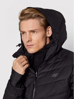 4F Veste de ski H4Z21-KUMN007 Noir Regular Fit -Vestes Soldes Magasin 4f veste de ski h4z21 kumn007 noir regular fit 3