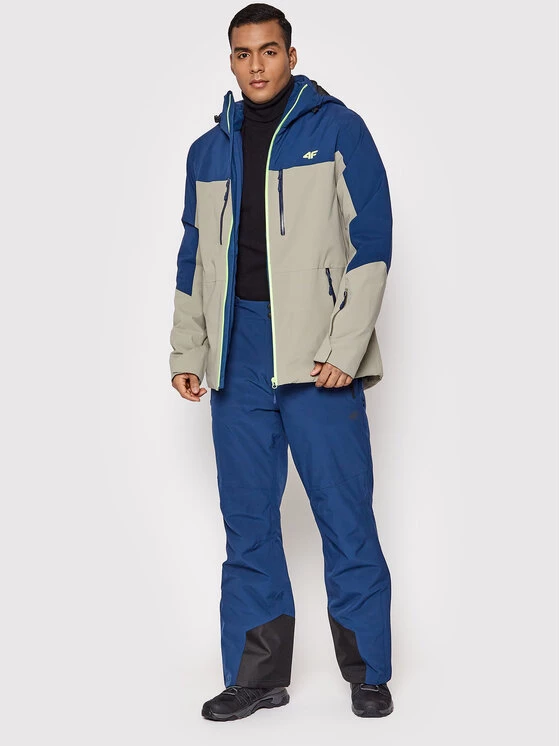 4F Veste de ski H4Z21-KUMN010 Beige Regular Fit 2 4F Veste de ski H4Z21-KUMN010 Beige Regular Fit – Image 2