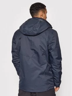 4F Veste de ski H4Z21-KUMN011 Noir Regular Fit -Vestes Soldes Magasin 4f veste de ski h4z21 kumn011 noir regular fit 2