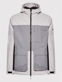 4F Veste imperméable H4L22-KUM060 Gris Regular Fit -Vestes Soldes Magasin 4f veste impermeable h4l22 kum060 gris regular fit 5