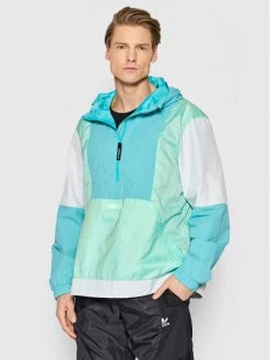 Adidas Anorak Adventure Blocked HF4777 Vert Relaxed Fit