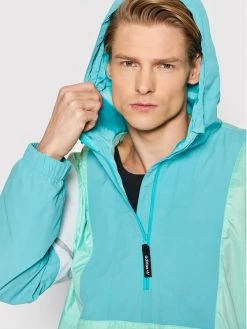 Adidas Anorak Adventure Blocked HF4777 Vert Relaxed Fit -Vestes Soldes Magasin adidas anorak adventure blocked hf4777 vert relaxed fit 3
