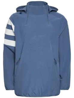 Adidas Anorak All Blacks All-Weather EH5571 Bleu Regular Fit -Vestes Soldes Magasin adidas anorak all blacks all weather eh5571 bleu regular fit 5