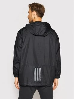 Adidas Anorak Back to Sport GM4361 Noir Relaxed Fit -Vestes Soldes Magasin adidas anorak back to sport gm4361 noir relaxed fit 2