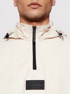 Adidas Anorak Silicon GN8905 Beige Regular Fit -Vestes Soldes Magasin adidas anorak silicon gn8905 beige regular fit 3