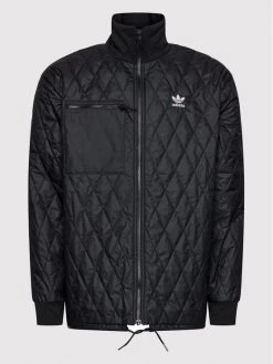 Adidas Doudoune adicolor Classics Quilted H11430 Noir Relaxed Fit -Vestes Soldes Magasin adidas doudoune adicolor classics quilted h11430 noir relaxed fit 5