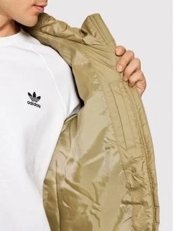 Adidas Doudoune Bsc 3-Stripes GT9190 Vert Regular Fit -Vestes Soldes Magasin adidas doudoune bsc 3 stripes gt9190 vert regular fit 4