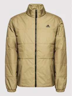 Adidas Doudoune Bsc 3-Stripes GT9190 Vert Regular Fit -Vestes Soldes Magasin adidas doudoune bsc 3 stripes gt9190 vert regular fit 5