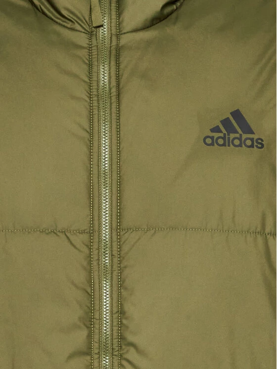 Adidas Doudoune Bsc 3-Stripes HG6273 Vert Regular Fit 3 Adidas Doudoune Bsc 3-Stripes HG6273 Vert Regular Fit – Image 3
