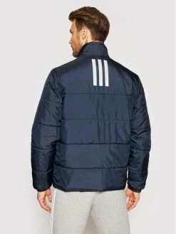 Adidas Doudoune Bsc 3-Stripes Insulated DZ1394 Bleu marine Slim Fit -Vestes Soldes Magasin adidas doudoune bsc 3 stripes insulated dz1394 bleu marine slim fit 2