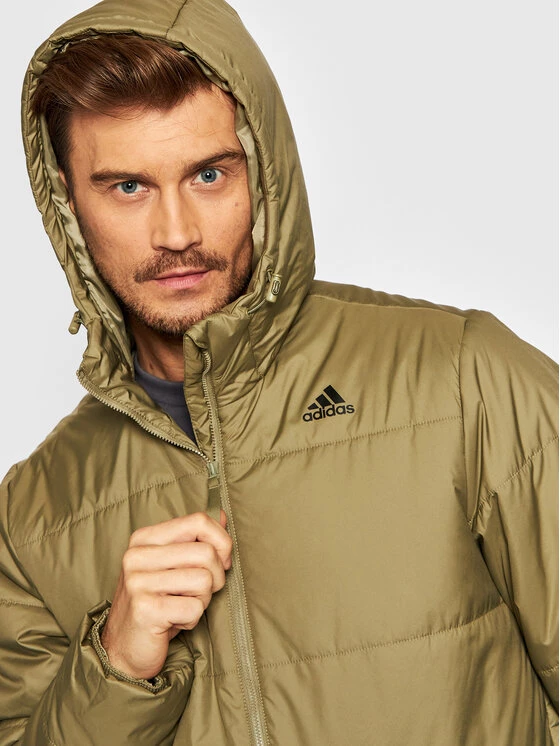 Adidas Doudoune Bsc Insulated GT9193 Vert Regular Fit 4 Adidas Doudoune Bsc Insulated GT9193 Vert Regular Fit – Image 4