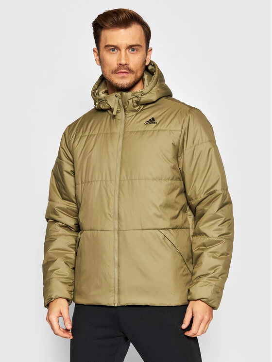 Adidas Doudoune Bsc Insulated GT9193 Vert Regular Fit 1 Adidas Doudoune Bsc Insulated GT9193 Vert Regular Fit