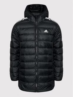 Adidas Doudoune Essentials GH4604 Noir Slim Fit -Vestes Soldes Magasin adidas doudoune essentials gh4604 noir slim fit 4
