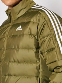 Adidas Doudoune Essentials GT9168 Vert Slim Fit -Vestes Soldes Magasin adidas doudoune essentials gt9168 vert slim fit 3