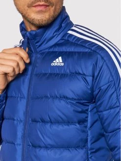 Adidas Doudoune Essentials GT9173 Bleu marine Slim Fit -Vestes Soldes Magasin adidas doudoune essentials gt9173 bleu marine slim fit 3