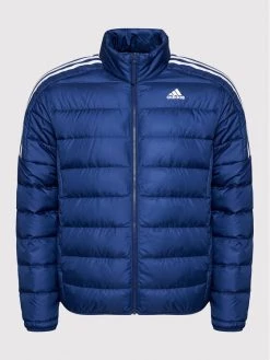 Adidas Doudoune Essentials GT9173 Bleu marine Slim Fit -Vestes Soldes Magasin adidas doudoune essentials gt9173 bleu marine slim fit 4