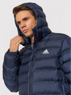Adidas Doudoune Itavic 3-Stripes GT1686 Bleu marine Regular Fit -Vestes Soldes Magasin adidas doudoune itavic 3 stripes gt1686 bleu marine regular fit 3