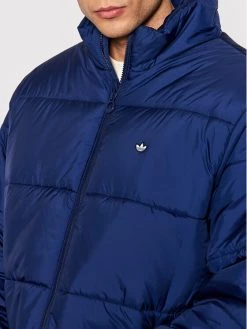 Adidas Doudoune Padded Stand-Up Collar H13552 Bleu Regular Fit -Vestes Soldes Magasin adidas doudoune padded stand up collar h13552 bleu regular fit 3