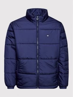 Adidas Doudoune Padded Stand-Up Collar H13552 Bleu Regular Fit -Vestes Soldes Magasin adidas doudoune padded stand up collar h13552 bleu regular fit 5