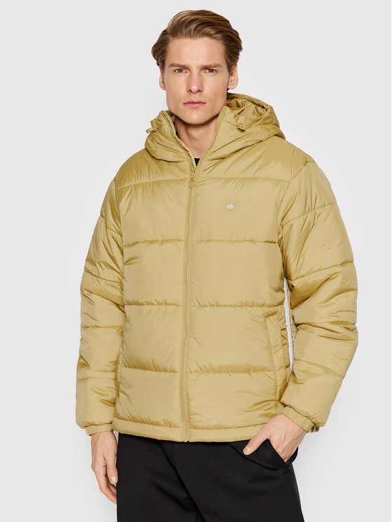 Adidas Doudoune Puffer H13556 Beige Regular Fit 1 Adidas Doudoune Puffer H13556 Beige Regular Fit