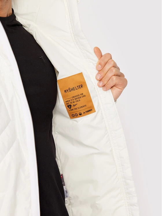 Adidas Doudoune Terrex Myshelter Primaloft GQ3700 Blanc Relaxed Fit 5 Adidas Doudoune Terrex Myshelter Primaloft GQ3700 Blanc Relaxed Fit – Image 5