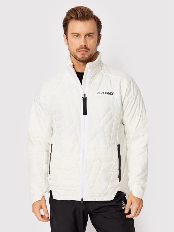 Adidas Doudoune Terrex Myshelter Primaloft GQ3700 Blanc Relaxed Fit 1 Adidas Doudoune Terrex Myshelter Primaloft GQ3700 Blanc Relaxed Fit