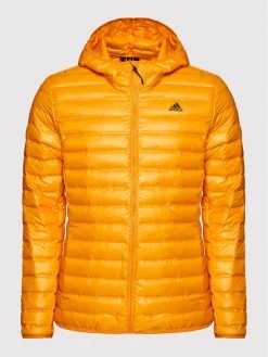 Adidas Doudoune Varilite Hooded GT9215 Orange Slim Fit -Vestes Soldes Magasin adidas doudoune varilite hooded gt9215 orange slim fit 5