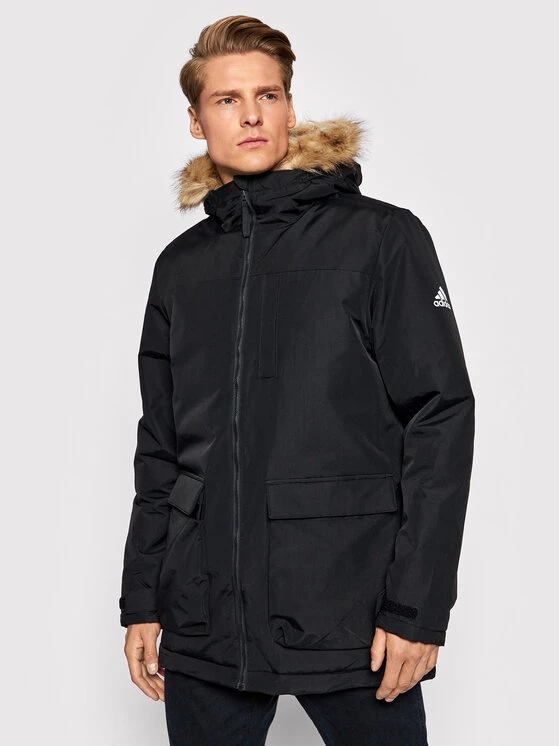 Adidas Parka Utilitas GT1699 Noir Regular Fit 1 Adidas Parka Utilitas GT1699 Noir Regular Fit