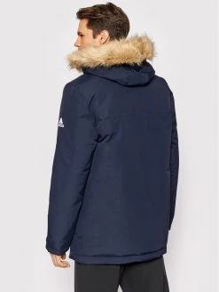Adidas Parka Utilitas GT1701 Bleu marine Regular Fit -Vestes Soldes Magasin adidas parka utilitas gt1701 bleu marine regular fit 2
