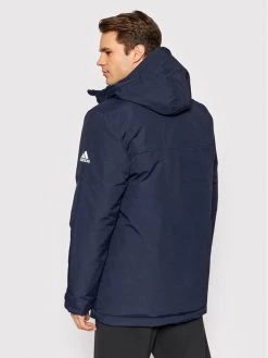 Adidas Parka Utilitas GT1701 Bleu marine Regular Fit -Vestes Soldes Magasin adidas parka utilitas gt1701 bleu marine regular fit 3