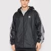 Adidas Veste coupe-vent adicolor 3-Stripes HB9489 Noir Loose Fit