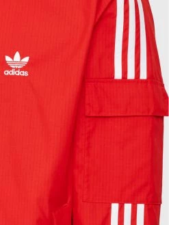 Adidas Veste coupe-vent adicolor Classics 3-Stripes -HN6067 Rouge Regular Fit -Vestes Soldes Magasin adidas veste coupe vent adicolor classics 3 stripes hn6067 rouge regular fit 2