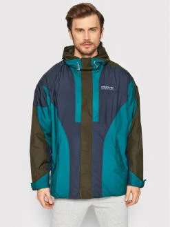 Adidas Veste coupe-vent Adventure Squamish 93 Loop HF4803 Bleu marine Loose Fit