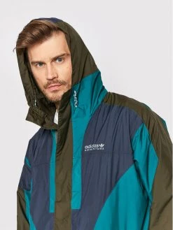 Adidas Veste coupe-vent Adventure Squamish 93 Loop HF4803 Bleu marine Loose Fit -Vestes Soldes Magasin adidas veste coupe vent adventure squamish 93 loop hf4803 bleu marine loose fit 3