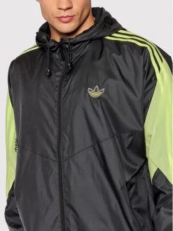 Adidas Veste coupe-vent Sprt Lightning HE4710 Noir Regular Fit -Vestes Soldes Magasin adidas veste coupe vent sprt lightning he4710 noir regular fit 3
