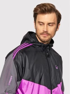 Adidas Veste coupe-vent Sprt Lightning HE4711 Violet Regular Fit -Vestes Soldes Magasin adidas veste coupe vent sprt lightning he4711 violet regular fit 3