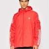 Adidas Veste de mi-saison adicolor Classics 3-Stripes H06685 Rouge Loose Fit