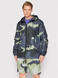 Adidas Veste de mi-saison Graphics Camo HF4876 Gris Regular Fit