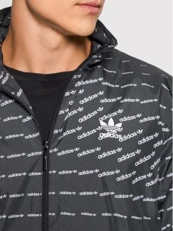 Adidas Veste de mi-saison Graphics Monogram H13485 Noir Regular Fit -Vestes Soldes Magasin adidas veste de mi saison graphics monogram h13485 noir regular fit 3