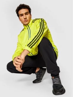 Adidas Veste de mi-saison Reverse Track GN3818 Jaune Regular Fit -Vestes Soldes Magasin adidas veste de mi saison reverse track gn3818 jaune regular fit 5