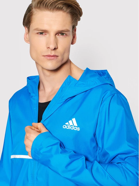 Adidas Veste de running Own the Run HB7426 Bleu Regular Fit 4 Adidas Veste de running Own the Run HB7426 Bleu Regular Fit – Image 4