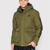 Adidas Veste d'hiver Utilitas 3-Stripes GT1691 Vert Regular Fit