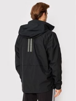 Adidas Veste imperméable Terrex Traveer RAIN.RDY HG6016 Noir Relaxed Fit -Vestes Soldes Magasin adidas veste impermeable terrex traveer rain rdy hg6016 noir relaxed fit 2